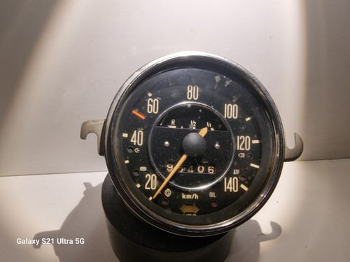 VW Käfer VDO Tacho Tachometer Kombi Instrument Uhr  W=0,5 140 km/h  113957021K