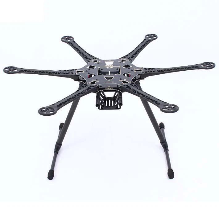 S550 F550 Upgrade Hexacopter Fuselage Frame Kit PCB w/Carbon Fiber Landing Gear - Image 2 of 4