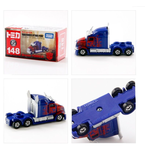 Takara Tomy Tomica NO.148 Transformers Optimus Prime Mini Diecast Car model NEW - Afbeelding 4 van 4