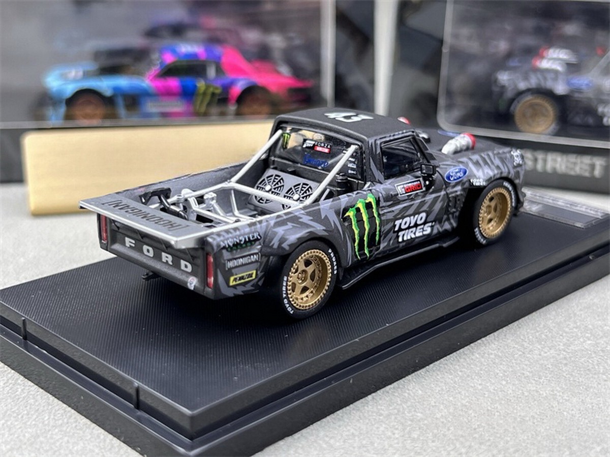 Q*郎様 HPI64 1/64 フォード F150 Hoonitruck ケン・ SW 1/64 Scale Ford F-150 HOONITRUCK 1977 Diecast car Model