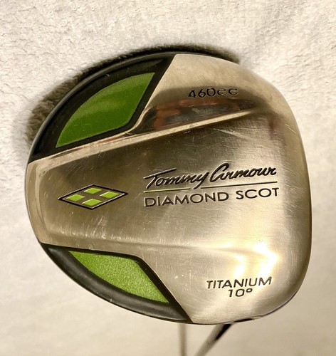 TOMMY ARMOUR Preown 460CC Diamond Scot Ti Driver With Set Of 3 New Andux Covers