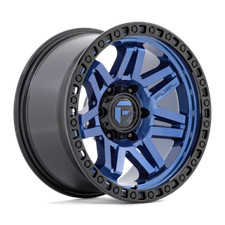 1 17 Inch Black Blue Wheel Rim Fuel Syndicate 17x9 -12mm D81317907545 5x5 Lug 1 17 Inch Black Blue Wheel Rim Fuel Syndicate 17x9 -12mm D81317907545 5x5 Lug