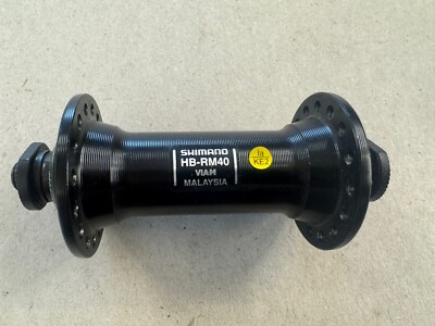 SHIMANO HB-RM40 32 Loch V-Brake Vorderrad-Nabe Schwarz NEU!