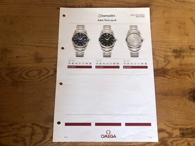 Press Kit - OMEGA - Seamaster Aqua Terra 150 M Gents 38 mm Quartz - English