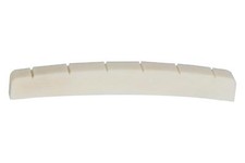 Bone Nut Shaped and slotted for Fender curved bottom 7.25" radius fingerboard