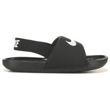 NIKE KAWA SLIDE TODDLER BLACK / WHITE BV1094 001