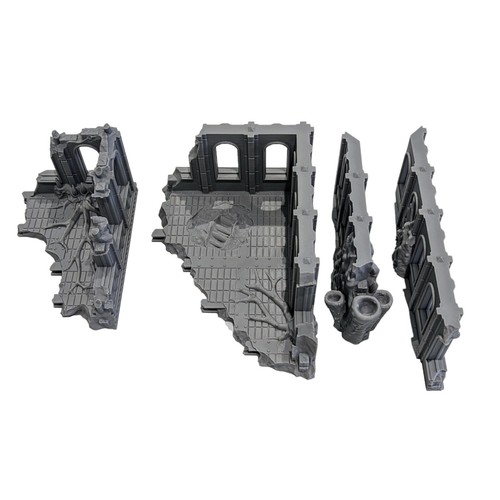 Blighted Imperialis Ruins - 3d Printed Plague Terrain for Tabletop Wargaming - Picture 7 of 7