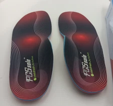 PCS Sole Orthotic Insoles Plantar Fasciitis Foot Pain Men 8.5-10