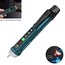 HANMATEK 12-1000V LED Light Non-Contact Tester Pen AC Electric Voltage Detector