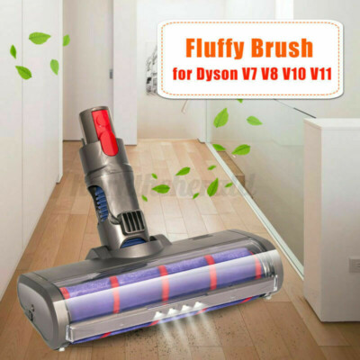 Turbodüse Parkettdüse Bürste LED für Dyson V7 V8 V10 V11 V15 SV10 SV12