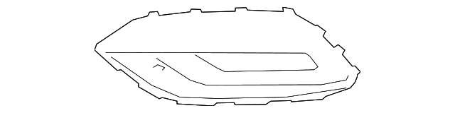 Genuine GM 2018-2020 Buick Regal TourX Front Driver Side Fog Lamp Bezel 39075108 - Imagem 3 de 4