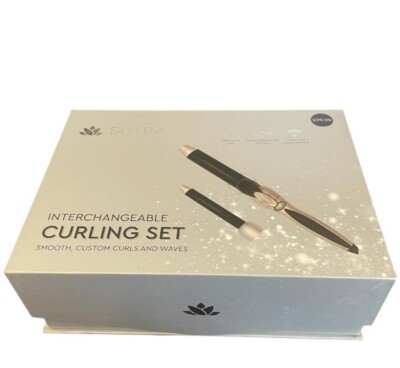 SUTRA INTERCHANGEABLE CURLING SET SMOOTH CURLS & WAVES VALUE $230 1DAY SHIPPING