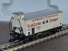 Märklin Spur Z 86612 Güterwagen mit Bremserhaus "Englischer Garten" in OVP