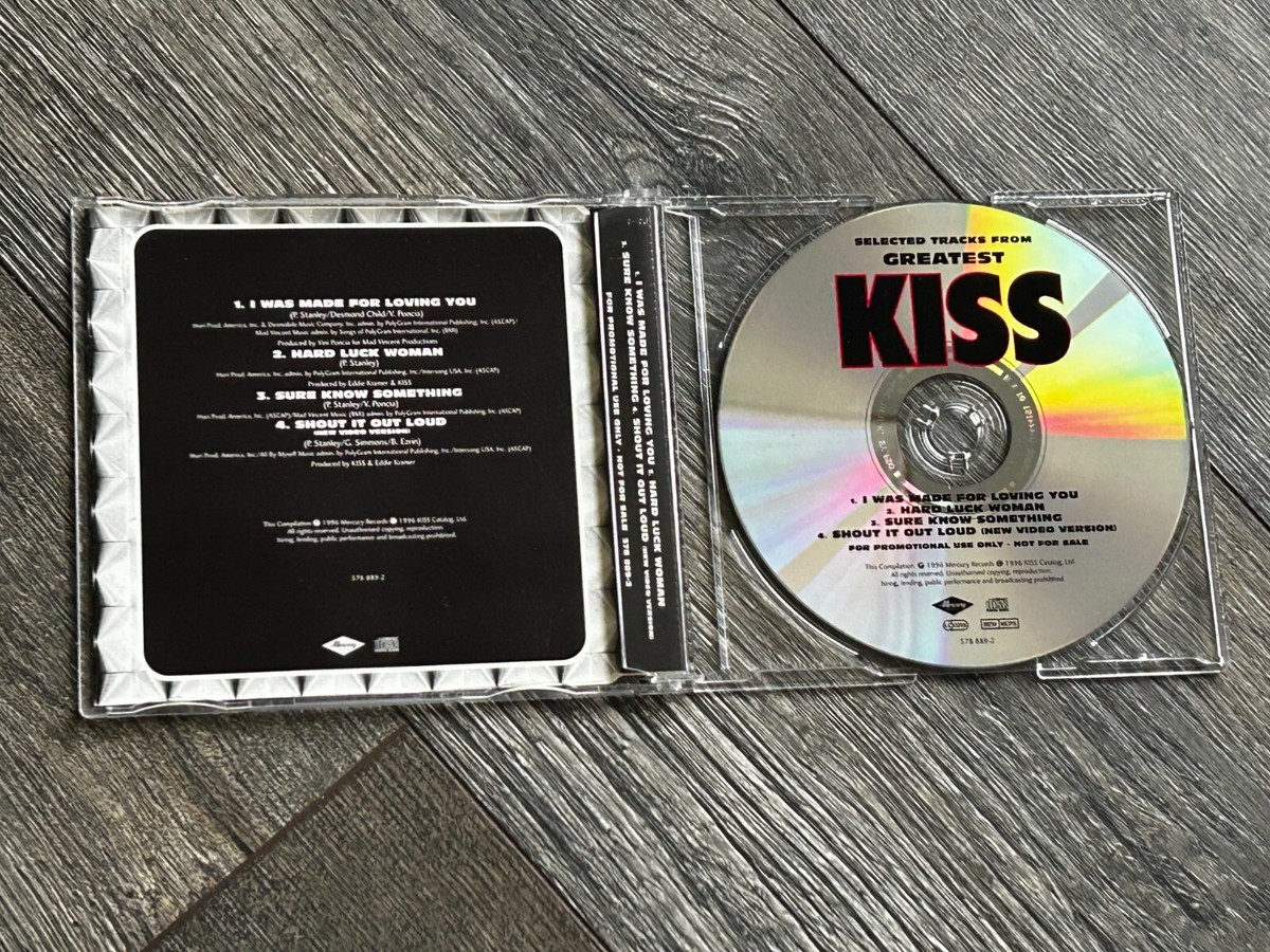 KISS CD GREATEST KISS Radio Sampler Promo Germany German Logo 1997