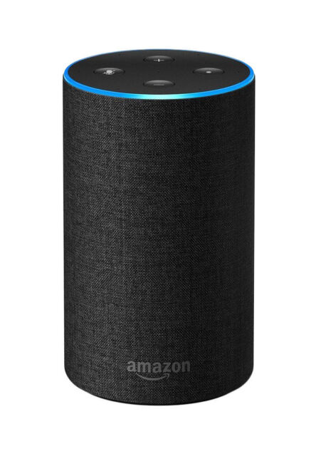 Amazon Echo (2nd Generation) Smart Assistant - Charcoal Fabric for sale online eBay