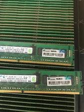 LOT OF 50 647648-071 HP 4GB 1Rx4 PC3-12800R HP Server Memory M393B5270DH0-CK0