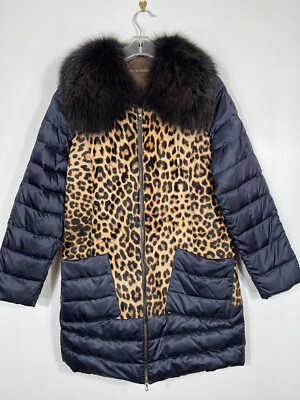 ジャケット・アウター Fur Collar Leopard Puffer Jacket s-l400.jpg