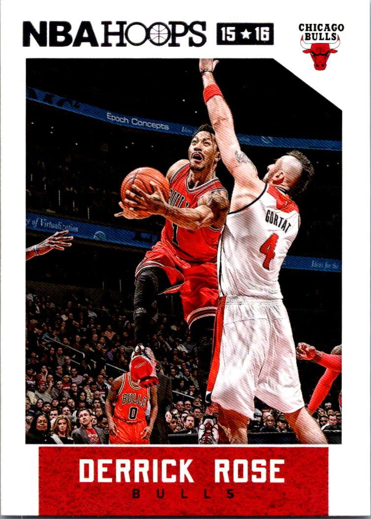 Derrick Rose - 2015-16 Hoops Basketball #119 - Chicago Bulls