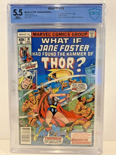 What If? #10 CBCS 5.5 VF- 1977 True 1st Jane Foster Thor (Thordis) Appearance