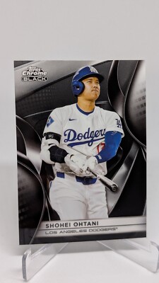 2025 Topps Chrome Black Baseball Pick From List! BASE Stars