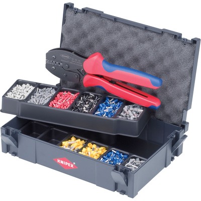 97 90 10 - KNIPEX Assortimento di capicorda per terminali a bussola