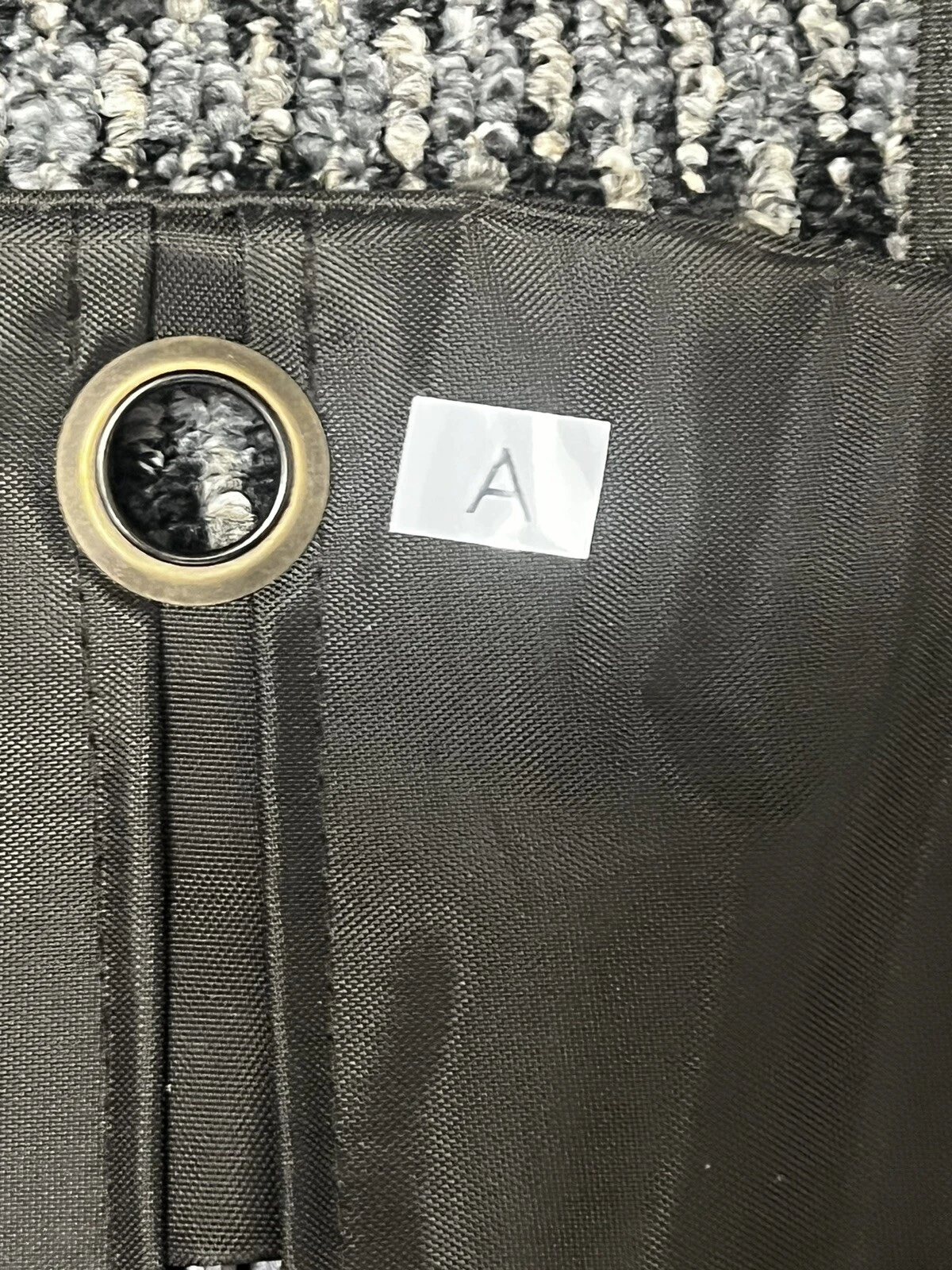 Borsa per indumento in nylon BOTTEGA VENETA ""A"" cappotto abito 43""LX 23""W marrone resistente