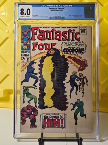 Fantastic Four # 67 CGC 8.0 OCT 1967 Origin And 1st Appearance Of Warlock