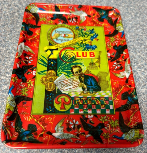Vintage 1970's S.D Modiano Club Plastic Rolling Tray 4x6” Made In Italy