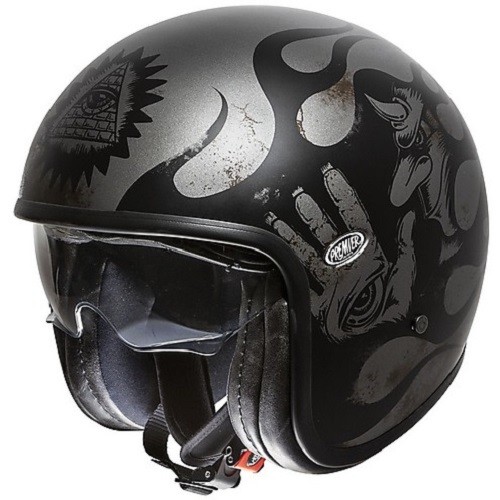 Casco Premier VINTAGE EVO BD17 BM Aperto Jet Moto Taglia S | Acquisti  Online su eBay