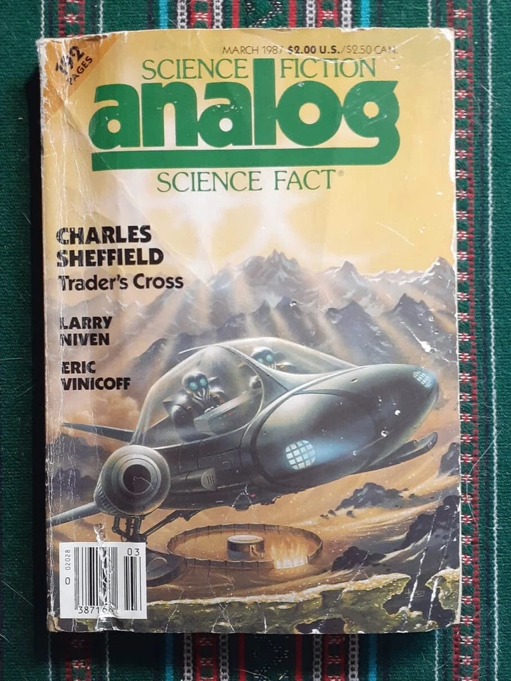 Analog Science Fiction/Science Fact (Astounding) Magazine Lot (11) 1987 Like New - Image 2 of 2