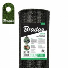 Mole Net Safety Net 40g/m2 14x16mm 50x1m Covering Net Absperrnetz BRADAS 2104