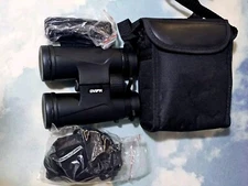 OVIFM 12X42 Optical Glass Binoculars For Adults And Kids With Carry Case