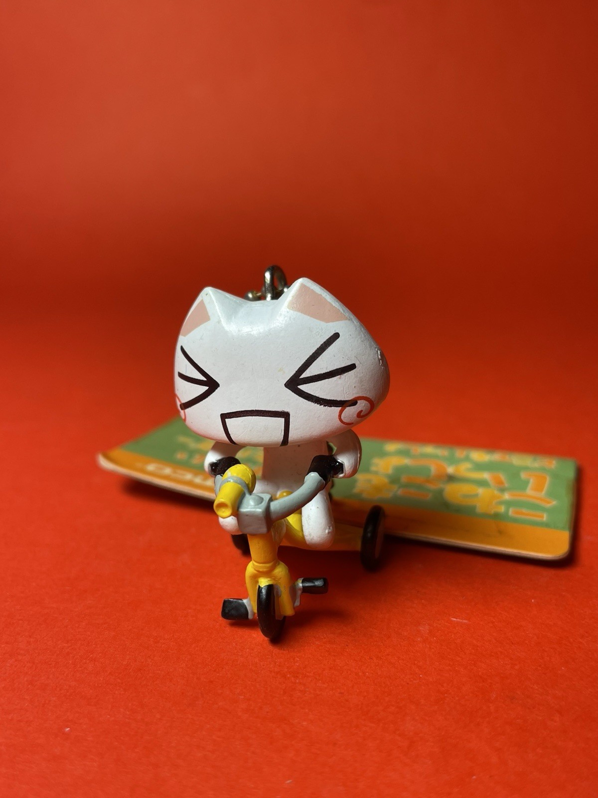 Doko Demo Issho Toro inoue  Keychain Mascot collection - ride a bike pose w/tag
