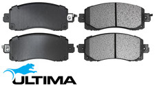 ULTIMA FRONT SEMI-METALLIC BRAKE PADS FOR SUBARU CROSSTREK GU FB20 FB20D 2.0L F4