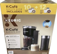 Keurig K-Cafe Barista Bar Single Serve Coffee Maker and Frother with K-Cup Pods