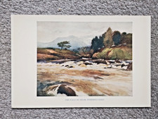 The Falls of Spean, Inverness-shire - Antique Print - 1929 (Seller ref v2)