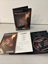 Capcom Resident Evil Outbreak And File #2 PS2 outbreak Lot  Survival Horror