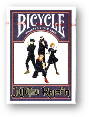 CARTAMUNDI DEUTSCHLAND GMBH Bicycle - Jujutsu Kaizen Poker Spielkarten Kartenspiel