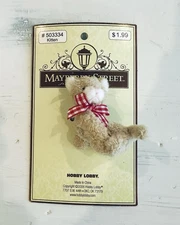 Mayberry Street Miniatures Dollhouse Plush Kitty Cat  Plush Jointed