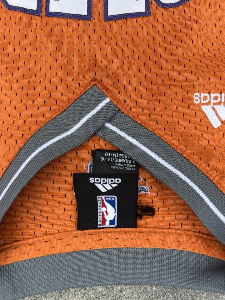 Camiseta deportiva vintage de Steve Nash de los Phoenix Suns #13 para jóvenes niños talla grande (14-16) Foto 2 de 4