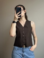 5 Button Brown Vest