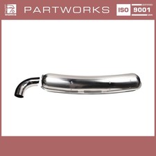 Endschalldämpfer für PORSCHE 911 G 2.7 3.0 3.2 Sportauspuff 84mm TÜV EDELSTAHL