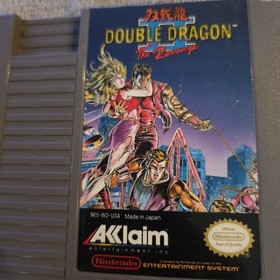 Nintendo  Game for NES   "Double Dragon #2 The Revenge"  Akklaim 1985 Used 