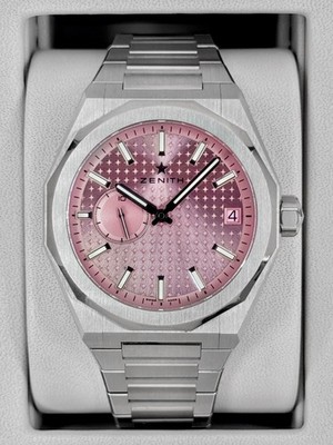 Zenith Defy Skyline 41mm 03.9301.3620/18.I001 Stainless Steel Pink Dial