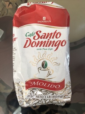 Café Santo Domingo Molido Ground Coffee, 16 oz (1 lb) Bag