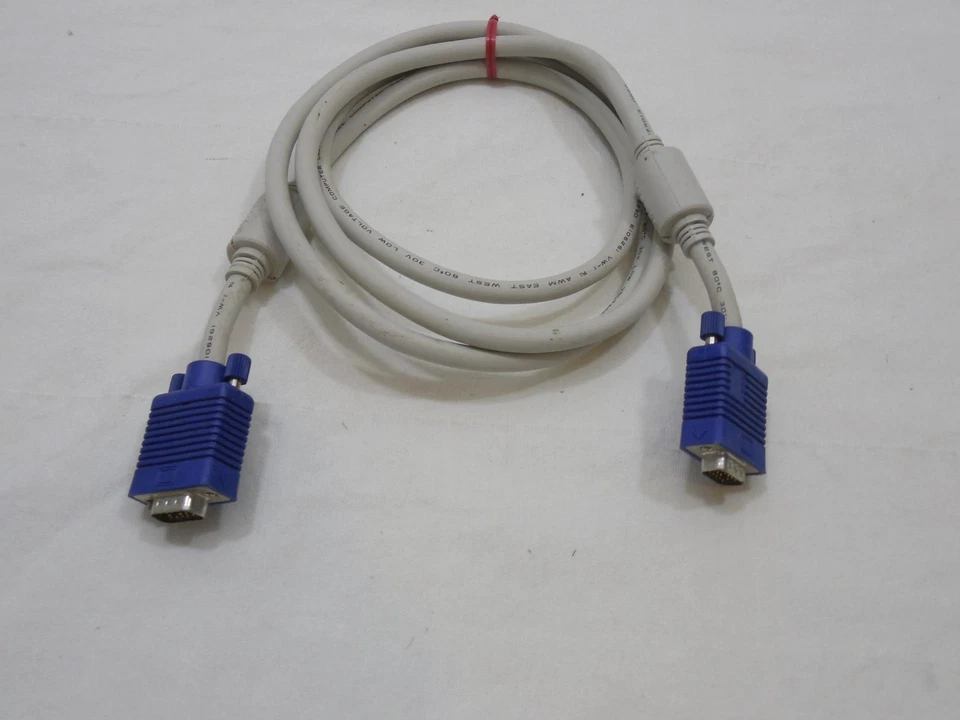 6 Fuß HD14 VGA SVGA Computer Kabel 14 14-Pin Stecker auf Stecker AV PC Monitor E106261 - Bild 3 von 4