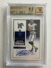 PAXTON LYNCH 2016 CONTENDERS DRAFT PICKS ROOKIE CARD GEM MINT 9.5 AUTO 10. rookie card picture