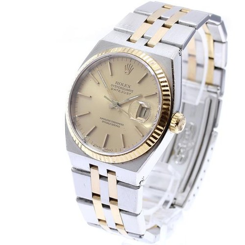 ROLEX OYSTER DATEJUST 17013 36mm SS Gold #C2286