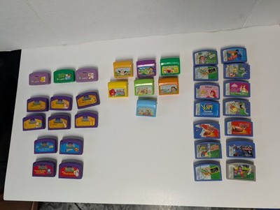 FISHER PRICE POWER, LeapFrog Leapster, LeapPad Learning game cartridges LOT