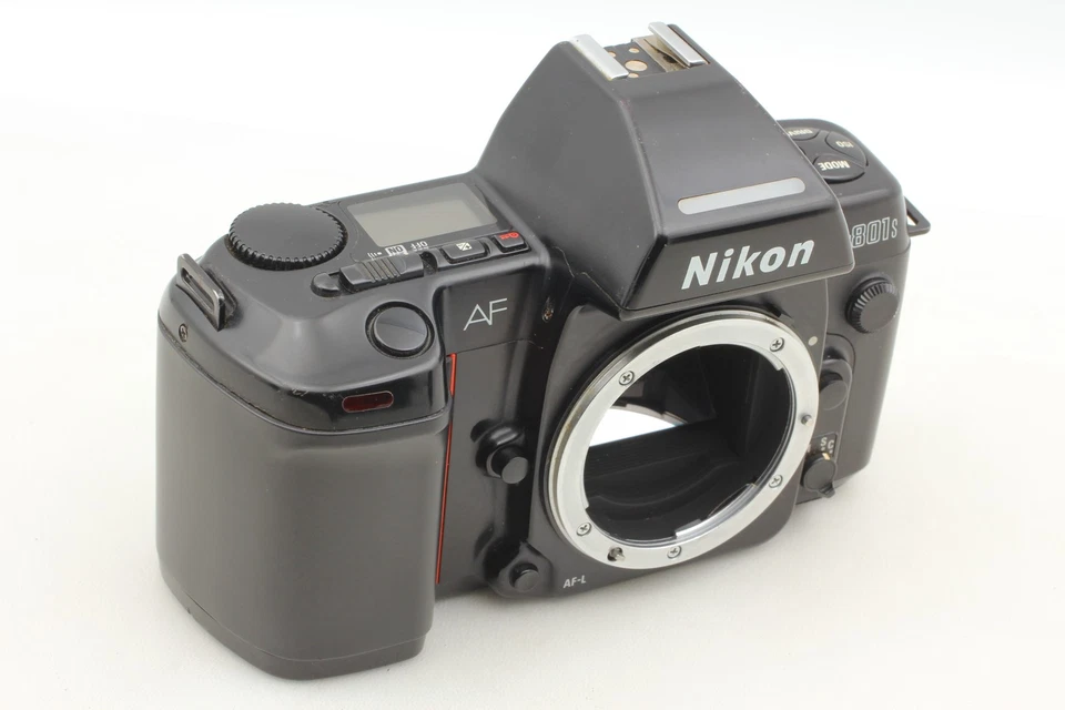 🎦VIDEO👀✨Casi COMO NUEVA✨ Cámara fotográfica Nikon F-801S 35 mm SLR AF cuerpo negro de JAPÓN Foto 4 de 4